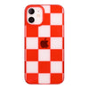 【Web限定】Air Jacket “kiriko” for iPhone12 mini 市松 (紅)