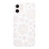 【Web限定】Air Jacket “kiriko” for iPhone12 mini 花 (ピュアホワイト)