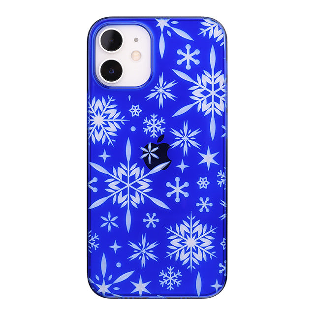 【Web限定】Air Jacket “kiriko” for iPhone12 mini 雪片 (瑠璃)