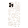 【Web限定】Air Jacket “kiriko” for iPhone12 / iPhone12 Pro 花 (ピュアホワイト)