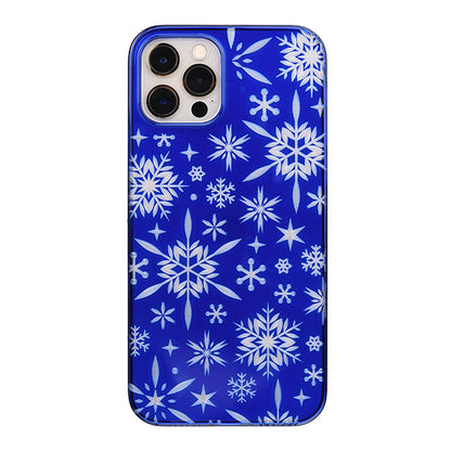 【Web限定】Air Jacket “kiriko” for iPhone12 / iPhone12 Pro 雪片 (瑠璃)