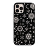 【Web限定】Air Jacket “kiriko” for iPhone12 / iPhone12 Pro 雪片 (ピアノブラック)