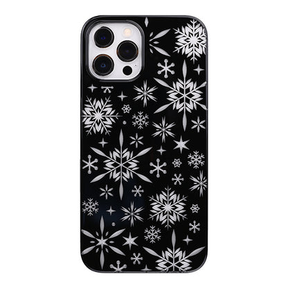 【Web限定】Air Jacket “kiriko” for iPhone12 Pro Max 雪片 (ピアノブラック)