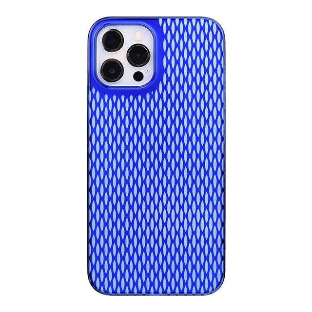 【Web限定】Air Jacket “kiriko” for iPhone12 Pro Max 米つなぎ (瑠璃)