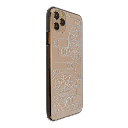 【Web限定】Air Jacket “kiriko” for iPhone11 Pro Max エ霞に鞠 (クリア)