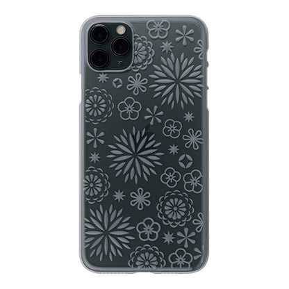 【Web限定】Air Jacket “kiriko” for iPhone11 Pro Max 花 (クリア)