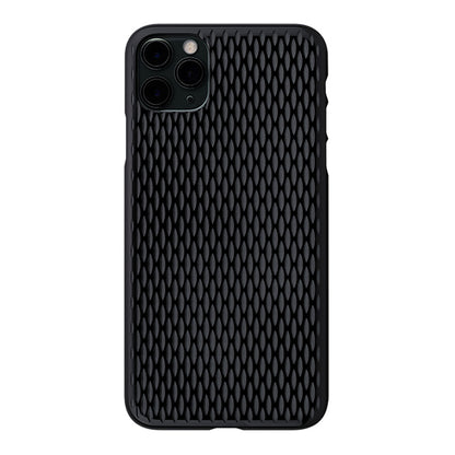 【Web限定】Air Jacket “kiriko” for iPhone11 Pro Max 米つなぎ (ピアノブラック)