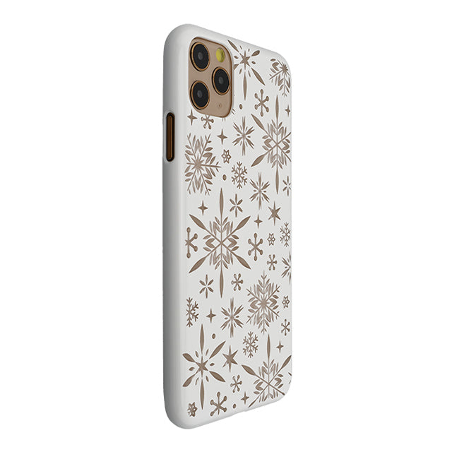 【Web限定】Air Jacket “kiriko” for iPhone11 Pro Max 雪片 (ピュアホワイト)