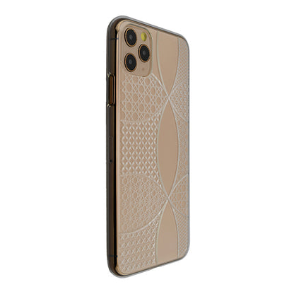 【Web限定】Air Jacket “kiriko” for iPhone11 Pro Max 千代柄(七宝) (クリア)