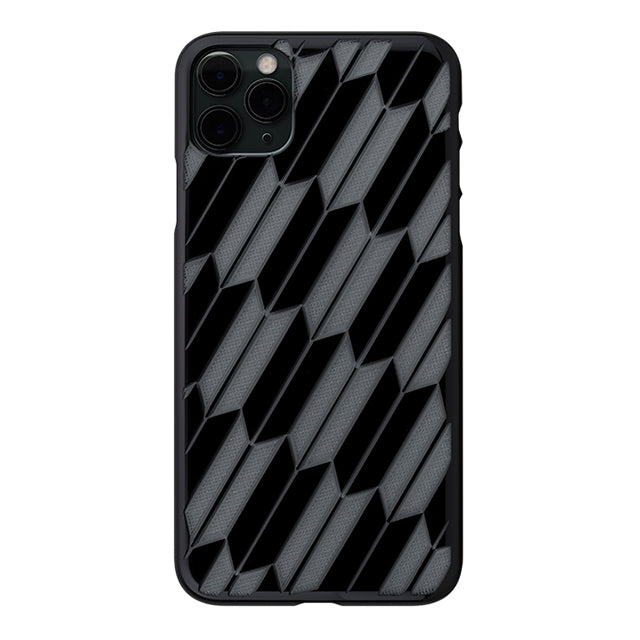 【Web限定】Air Jacket “kiriko” for iPhone11 Pro Max 矢絣 (ピアノブラック)