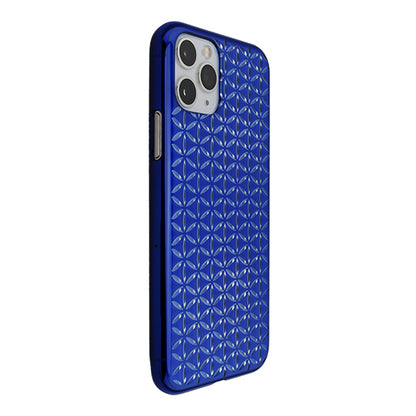 【Web限定】Air Jacket “kiriko” for iPhone11 Pro 麻の葉つなぎ (瑠璃)