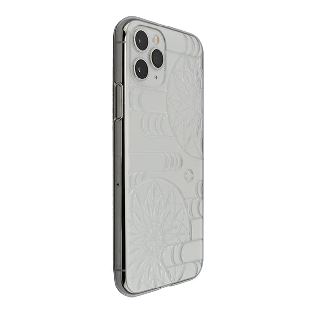 【Web限定】Air Jacket “kiriko” for iPhone11 Pro エ霞に鞠 (クリア)