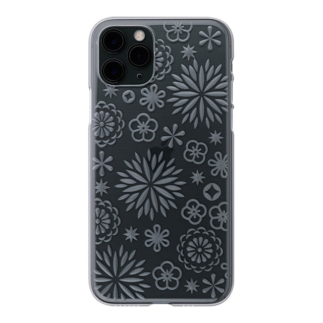 【Web限定】Air Jacket “kiriko” for iPhone11 Pro 花 (クリア)