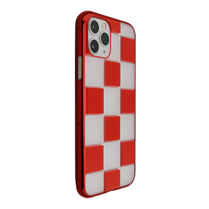 【Web限定】Air Jacket “kiriko” for iPhone11 Pro 市松 (紅)