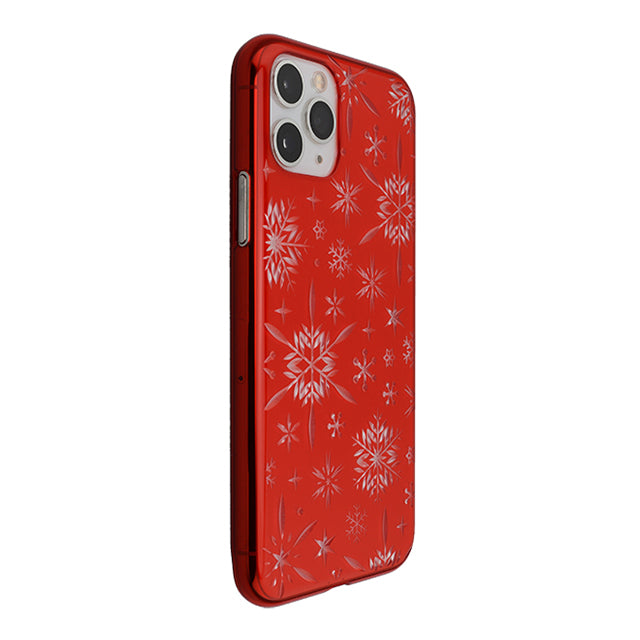 【Web限定】Air Jacket “kiriko” for iPhone11 Pro 雪片 (紅)