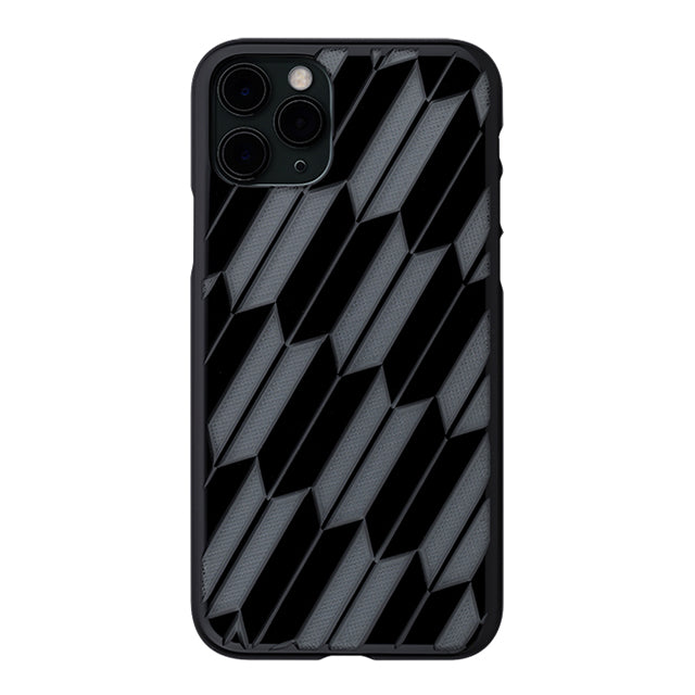 【Web限定】Air Jacket “kiriko” for iPhone11 Pro 矢絣 (ピアノブラック)