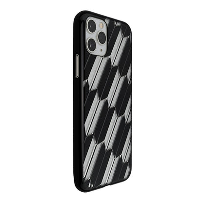 【Web限定】Air Jacket “kiriko” for iPhone11 Pro 矢絣 (ピアノブラック)