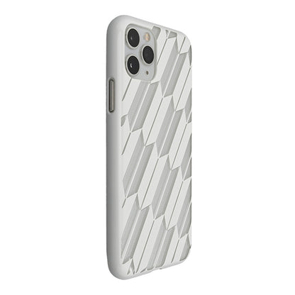 【Web限定】Air Jacket “kiriko” for iPhone11 Pro 矢絣 (ピュアホワイト)