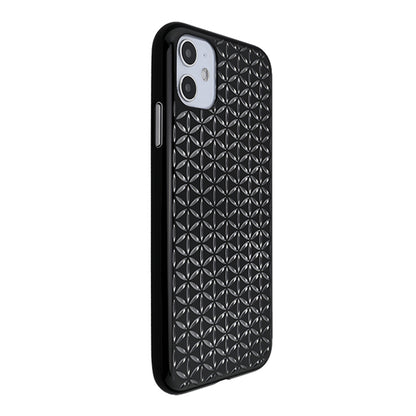 【Web限定】Air Jacket “kiriko” for iPhone11 麻の葉つなぎ (ピアノブラック)