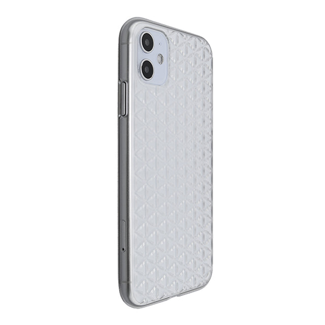 【Web限定】Air Jacket “kiriko” for iPhone11 麻の葉つなぎ (クリア)