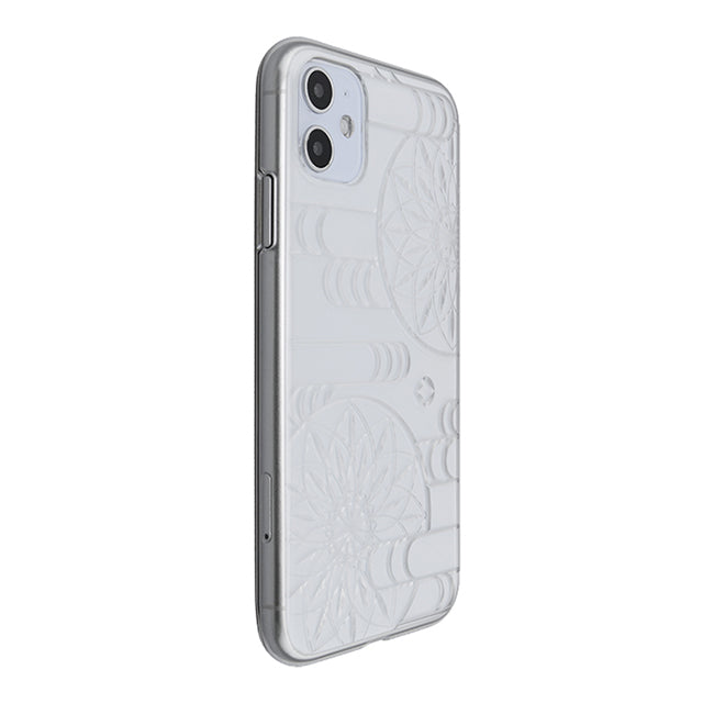 【Web限定】Air Jacket “kiriko” for iPhone11 エ霞に鞠 (クリア)