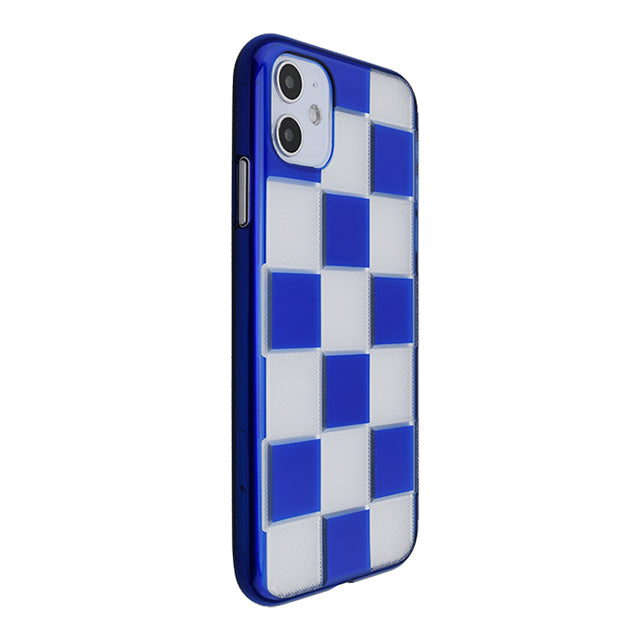 【Web限定】Air Jacket “kiriko” for iPhone11 市松 (瑠璃)