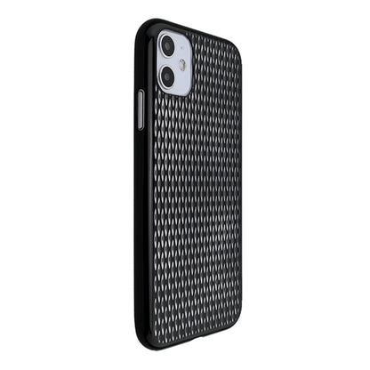 【Web限定】Air Jacket “kiriko” for iPhone11 米つなぎ (ピアノブラック)