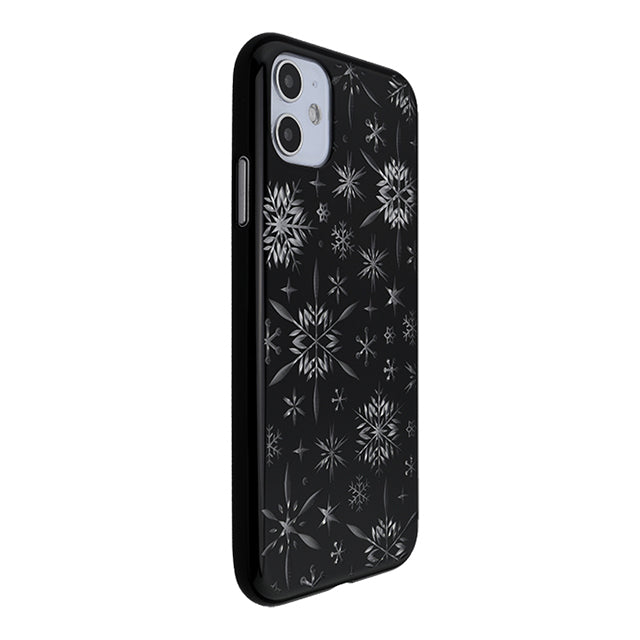 【Web限定】Air Jacket “kiriko” for iPhone11 雪片 (ピアノブラック)