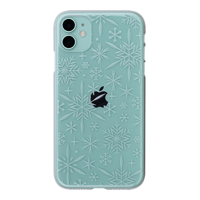 【Web限定】Air Jacket “kiriko” for iPhone11 雪片 (クリア)