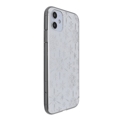 【Web限定】Air Jacket “kiriko” for iPhone11 雪片 (クリア)