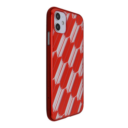 【Web限定】Air Jacket “kiriko” for iPhone11 矢絣 (紅)