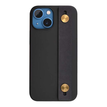 【Web限定】AirJacket Leather Band A(Black) iPhone 13 mini (Black)