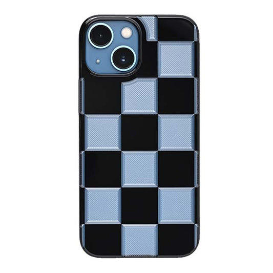 【Web限定】Air Jacket "kiriko" for iPhone 13 mini 市松 (ピアノブラック)