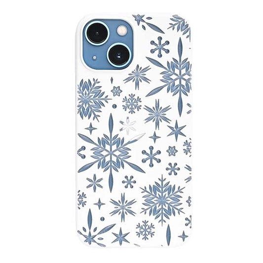 【Web限定】Air Jacket "kiriko" for iPhone 13 mini 雪片 (ピュアホワイト)