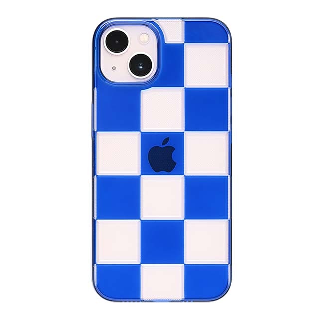 【Web限定】Air Jacket "kiriko" for iPhone 13 市松 (瑠璃)