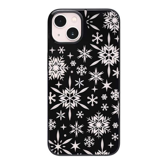 【Web限定】Air Jacket "kiriko" for iPhone 13 雪片 (ピアノブラック)