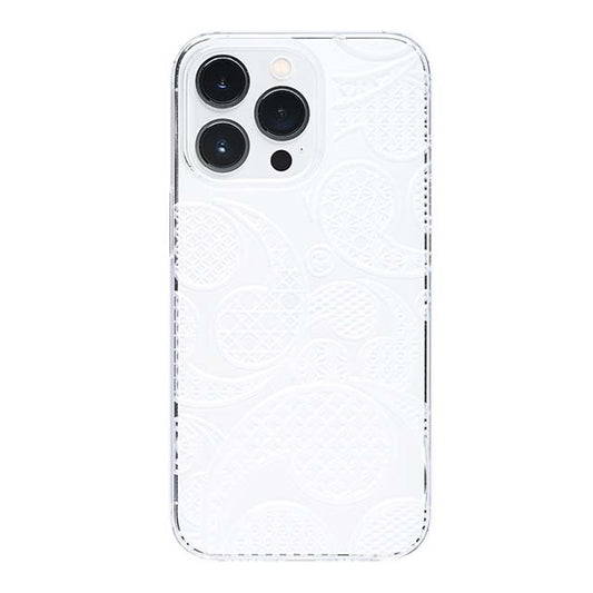 【Web限定】Air Jacket "kiriko" for iPhone 13 Pro 三つ巴 (クリア)