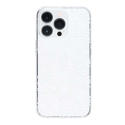 【Web限定】Air Jacket "kiriko" for iPhone 13 Pro 花 (クリア)