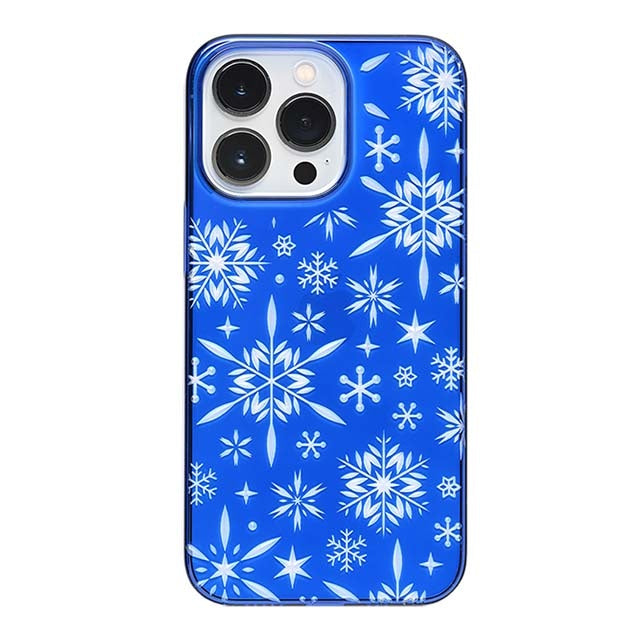 【Web限定】Air Jacket "kiriko" for iPhone 13 Pro 雪片 (瑠璃)