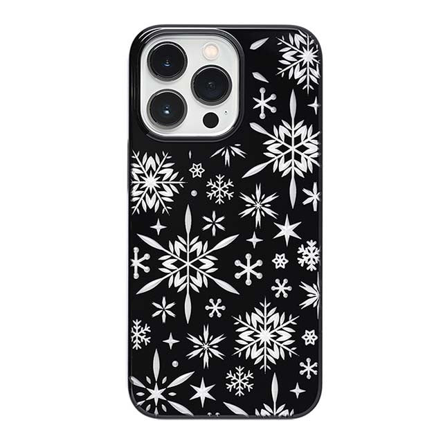 【Web限定】Air Jacket "kiriko" for iPhone 13 Pro 雪片 (ピアノブラック)