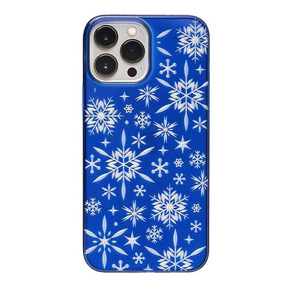 【Web限定】Air Jacket "kiriko" for iPhone 13 Pro Max 雪片 (瑠璃)