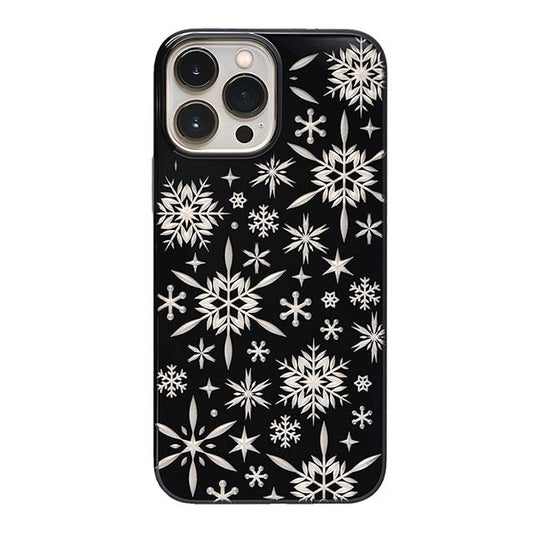 【Web限定】Air Jacket "kiriko" for iPhone 13 Pro Max 雪片 (ピアノブラック)