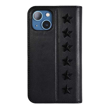 【Web限定】Premium Leather Studs Case for iPhone 13 mini (ブラック)