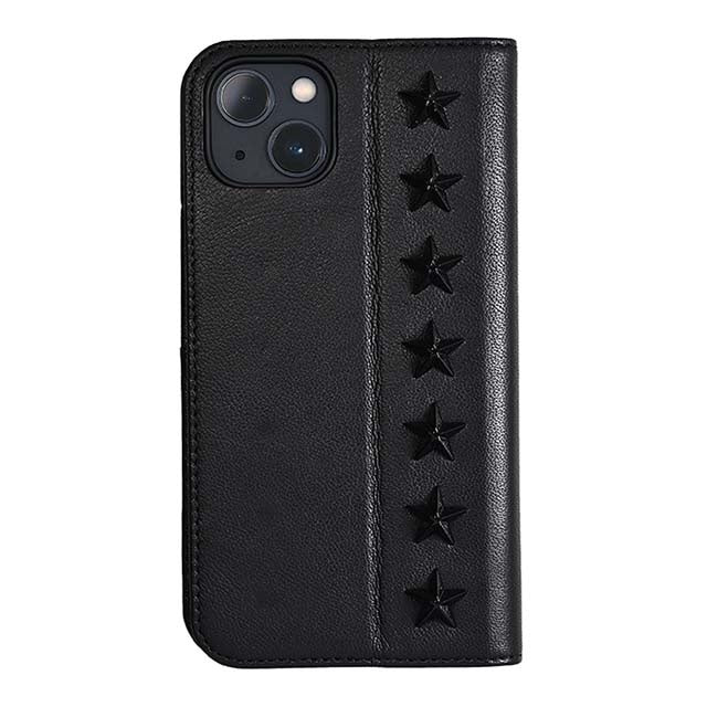 【Web限定】Premium Leather Studs Case for iPhone 13 (ブラック)