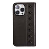 【Web限定】Premium Leather Studs Case for iPhone 13 Pro (ブラウン)