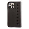 【Web限定】Premium Leather Studs Case for iPhone 13 Pro Max (ブラウン)