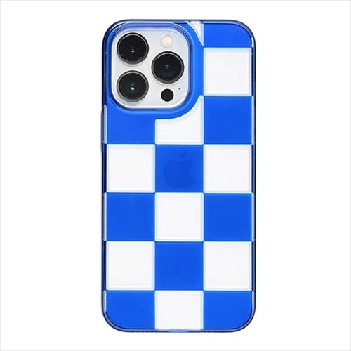 【Web限定】Air Jacket "kiriko" for iPhone 14 Pro 市松(瑠璃)