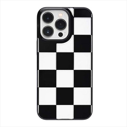 【Web限定】Air Jacket "kiriko" for iPhone 14 Pro 市松(ピアノブラック)