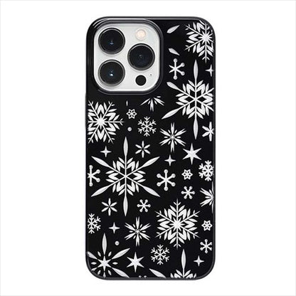 【Web限定】Air Jacket "kiriko" for iPhone 14 Pro 雪片(ピアノブラック)