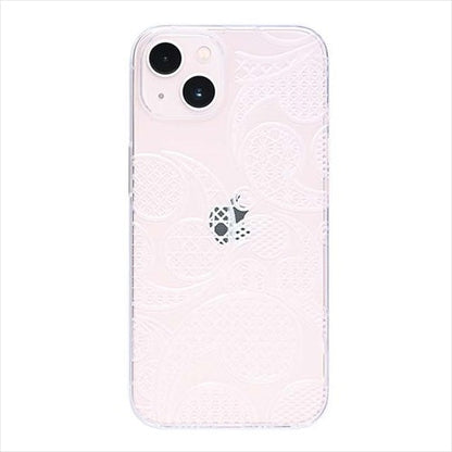 【Web限定】Air Jacket "kiriko" for iPhone 14 Plus 三つ巴(クリア)